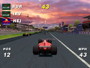 Formula One Arcade (EU) screen shot game playing